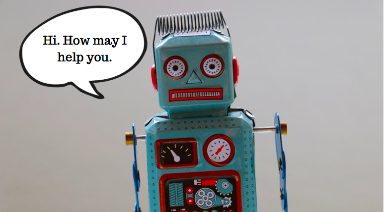 Robot Saying Hi