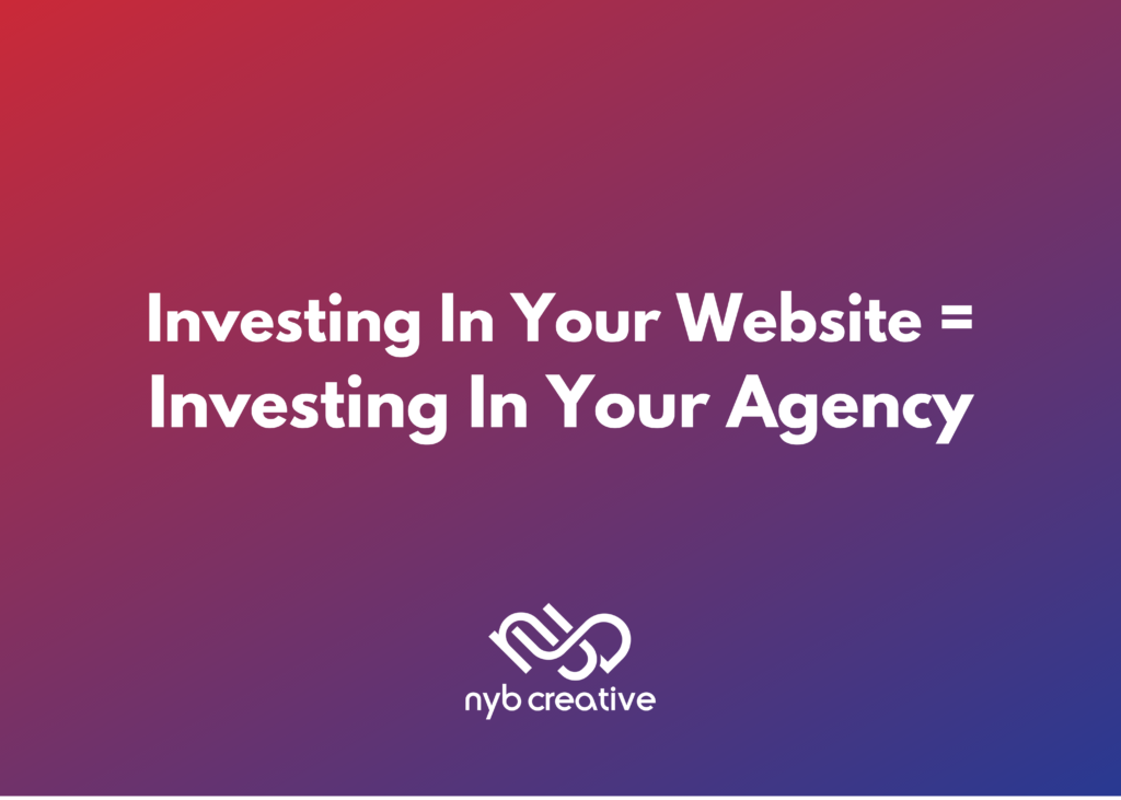 Why work with a local agency for insurance agent SEO? Investing in your website equals investing in your agency!
